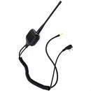 Shoulder Speaker Mic With Antenna Compatible For KENWOOD Radio QUANSHENG PUXING WOUXUN HYT TYT BAOFENG UV5R 888S Two-Way Radio