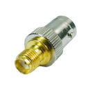 SMA Female To BNC Female Coax Coaxial Adapter Converter Connector Jack Plug