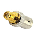SMA Female To BNC Female Coax Coaxial Adapter Converter Connector Jack Plug