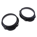 2pcs Black 6.5'' Car Speaker Mounting Spacer Adaptor Rings for Ford Focus