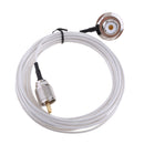 UHF to SO239 Coax Female Bulkhead for Car Radio Mobile Antenna Mount RG58 Cable For Car Radio TM-261 Kenwood Yaesu ICOM