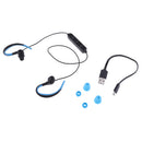 Headphones, Wireless Sports Earphones W/Mic IPX8 Waterproof HD Stereo Sweatproof Earbuds For Swimming Running Workout 6 Hour Battery Noise C