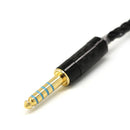 Plug and Play 4.4mm Male to 3.5mm Female Balanced Gold-Plated Adapter for Sony NW-WM1A, NW-WM1Z, PHA-2A Audio Player DAP