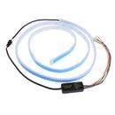 1PC 150CM LED Car Truck Decoration Flexible RGB Color Strip Lights,Running Keep RGB Light