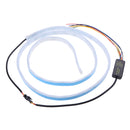 1PC 150CM LED Car Truck Decoration Flexible RGB Color Strip Lights,Running Keep RGB Light
