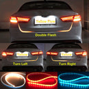 1PC 150CM LED Car Truck Decoration Flexible RGB Color Strip Lights,Running Keep RGB Light