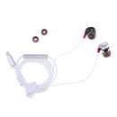 USB Type C Plug Stereo Headphones In-ear Earphone Remote Control with Micphone For LeTV Pro2 MAX2 Silver