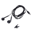 USB Type C Earphones EarBuds with Mic Stereo Bass Noise Cancelling Headphones Gym Sports Headsets for Google Pixel 2/XL, HTC 10/U11, Essential Phone and Type-c Devices,Black