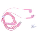 USB Type C Earphones EarBuds with Mic Stereo Bass Noise Cancelling Headphones Gym Sports Headsets for Google Pixel 2/XL, HTC 10/U11, Essential Phone and Type-c Devices,Pink