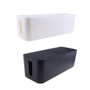 Cable Wire Harness Storage Box Management Power Outlet Cord Organizer Black