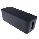 Cable Wire Harness Storage Box Management Power Outlet Cord Organizer Black