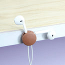 Protector Saver Cover For Mobile Phone USB Charger Cables Brown