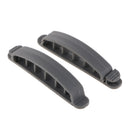 3x Extended Buckle Charging Cable Retainer For USB Charging Data Cables Gray