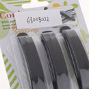 3x Extended Buckle Charging Cable Retainer For USB Charging Data Cables Black
