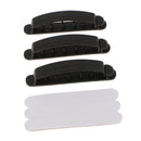 3x Extended Buckle Charging Cable Retainer For USB Charging Data Cables Black