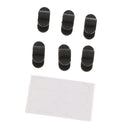 Car Desktop Wire Tie Cable Holder Mount Clip Clamp Self Adhesive Pack of 6