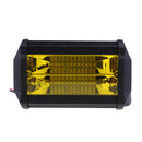 LED Double Row Long Strip Aftermarket Fog Lights Car Roof 72w Work Light New