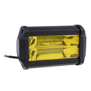 LED Double Row Long Strip Aftermarket Fog Lights Car Roof 72w Work Light New