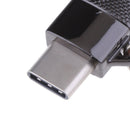 Type C Male to Micro USB Female Adapters, Micro USB Convert to USB-C, Sync and Charge for Samsung Galaxy S9 S8 Note 8 MacBook Pro Google Pixel 2 XL Black