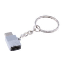 Type C Male to Micro USB Female Adapters, Micro USB Convert to USB-C, Sync and Charge for Samsung Galaxy S9 S8 Note 8 MacBook Pro Google Pixel 2 XL Silver