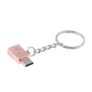 Type C Male to Micro USB Female Adapters, Micro USB Convert to USB-C, Sync and Charge for Samsung Galaxy S9 S8 Note 8 MacBook Pro Google Pixel 2 XL Rose Gold