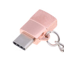 Type C Male to Micro USB Female Adapters, Micro USB Convert to USB-C, Sync and Charge for Samsung Galaxy S9 S8 Note 8 MacBook Pro Google Pixel 2 XL Rose Gold