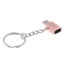 Type C Male to Micro USB Female Adapters, Micro USB Convert to USB-C, Sync and Charge for Samsung Galaxy S9 S8 Note 8 MacBook Pro Google Pixel 2 XL Rose Gold