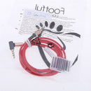 High Quality 3.5mm Male To Male Aux Audio Cable with Mic For All 3.5mm-Enabled Device