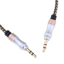 Extra Long Male to Male 3.5mm Universal Aux Audio Stereo Cable for All 3.5mm-Enabled Devices,Gold