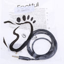 1m 3.5mm Male To Male Auxiliary Aux Stereo Audio Cable Nylon Braid New Black