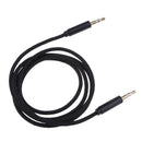 1m 3.5mm Male To Male Auxiliary Aux Stereo Audio Cable Nylon Braid New Black
