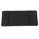 4 CD DVD Pouch Storage Case With Tissue Box Car Sunshade Visor 3 In 1 Black