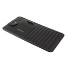 Car Sun Visor Sleeve Clips CD DVD Holder 9 Disc Storage Case Organizer Black