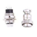 GX20 14pins Male And Female Metal Aviation Plug Panel Socket Connector