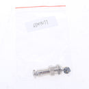 GX12 Curved Aviation Plug Male Female Panel Wall Through Connector 3pins