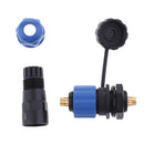 SP13 4Pin Waterproof Panel Mount Circular Male Female Aviation Cable Connector Easy Use