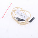 Headset Splitter Cable 3.5mm Female to 2 Male for PC Computer and Old Version Laptop Gold