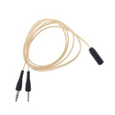 Headset Splitter Cable 3.5mm Female to 2 Male for PC Computer and Old Version Laptop Gold
