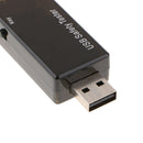 USB Safety Tester Monitor for Quick Charge Cellphone and Charger of QC2.0/QC3.0/MTK-PE/Iphone 2.4A with Wide Range of 3-30V, 0-5.1A to Protect your Device Safe