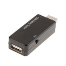 USB Safety Tester Monitor for Quick Charge Cellphone and Charger of QC2.0/QC3.0/MTK-PE/Iphone 2.4A with Wide Range of 3-30V, 0-5.1A to Protect your Device Safe