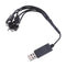 1/2/3/4/5 in1 USB Android Data Lines Micro USB Multi-Function Charging Connector Cables