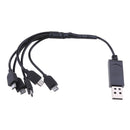 1/2/3/4/5 in1 USB Android Data Lines Micro USB Multi-Function Charging Connector Cables