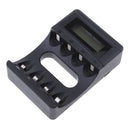 Universal 5V Fast 4 Way Slots Battery Charger For AA AAA NiMH Battery Black