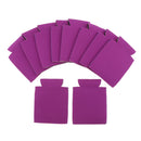 10 Pieces Stubby Holder Beer Bottle Can Cooler Insulated Chill Sleeve Purple