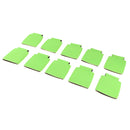 10 Pieces Stubby Holder Beer Bottle Can Cooler Insulated Chill Sleeve Green
