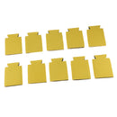 10 Pieces Stubby Holder Beer Bottle Can Cooler Insulated Chill Sleeve Yellow