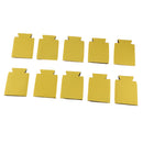 10 Pieces Stubby Holder Beer Bottle Can Cooler Insulated Chill Sleeve Yellow