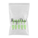10Pcs Bottle Cooler Holder Neoprene Zipper Beer Chilling Full Cover Green