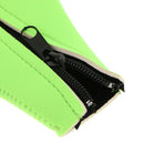 10Pcs Bottle Cooler Holder Neoprene Zipper Beer Chilling Full Cover Green