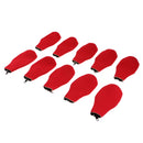 10Pcs Bottle Cooler Holder Neoprene Zipper Beer Chilling Full Cover Red